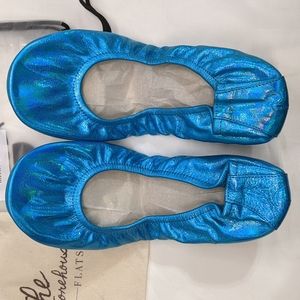 COPY - Storehouse Flats Blizzard Blue rainbow 9 NWOT